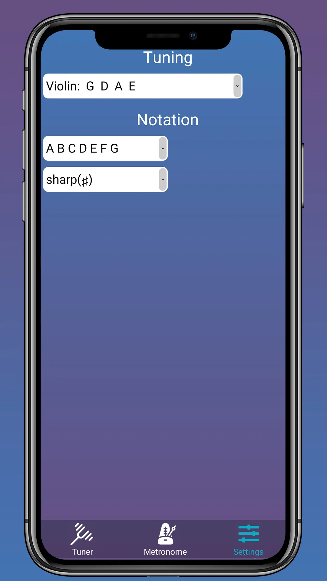 Violin Tuner, Viola & Cello | Indus Appstore | Screenshot