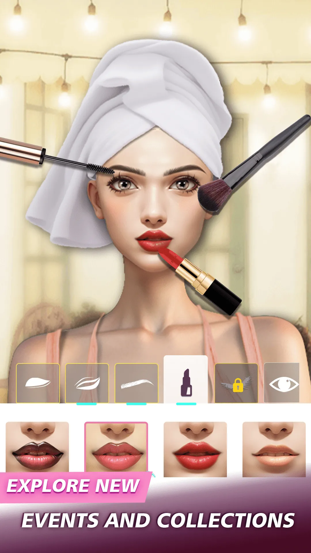 fashion dress up:girl makeover | Indus Appstore | Screenshot