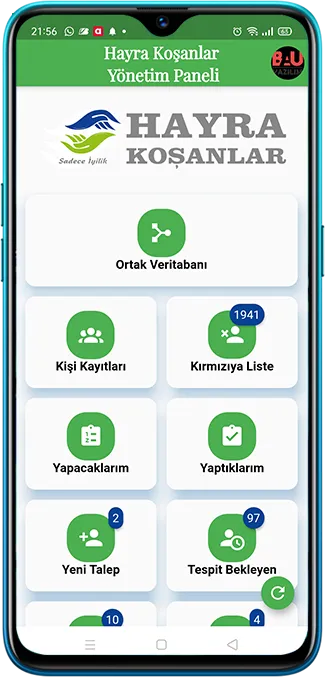 Hayra Koşanlar Derneği Yardım | Indus Appstore | Screenshot