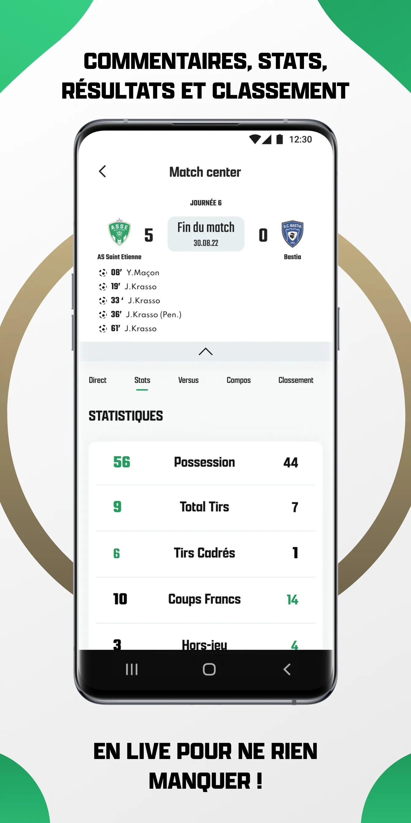 ASSE Officiel | Indus Appstore | Screenshot