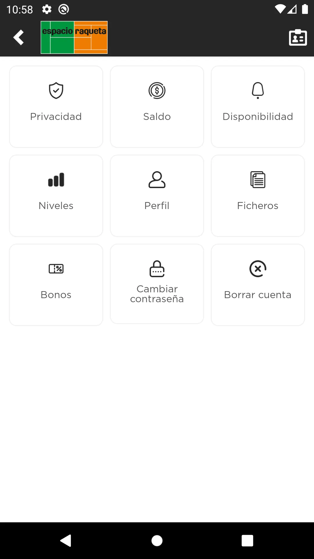 Espacio Raqueta Alcalá | Indus Appstore | Screenshot