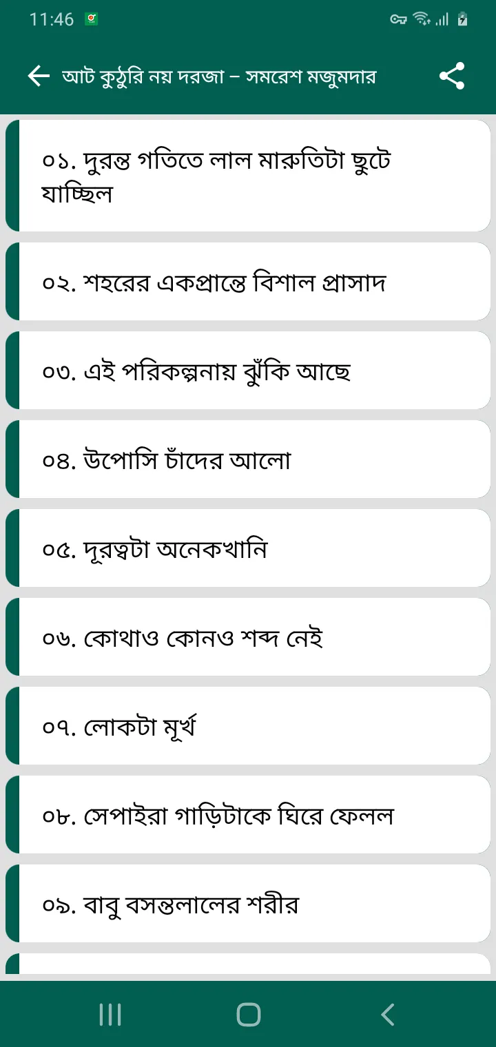 সমরেশ মজুমদার সমগ্র | Indus Appstore | Screenshot