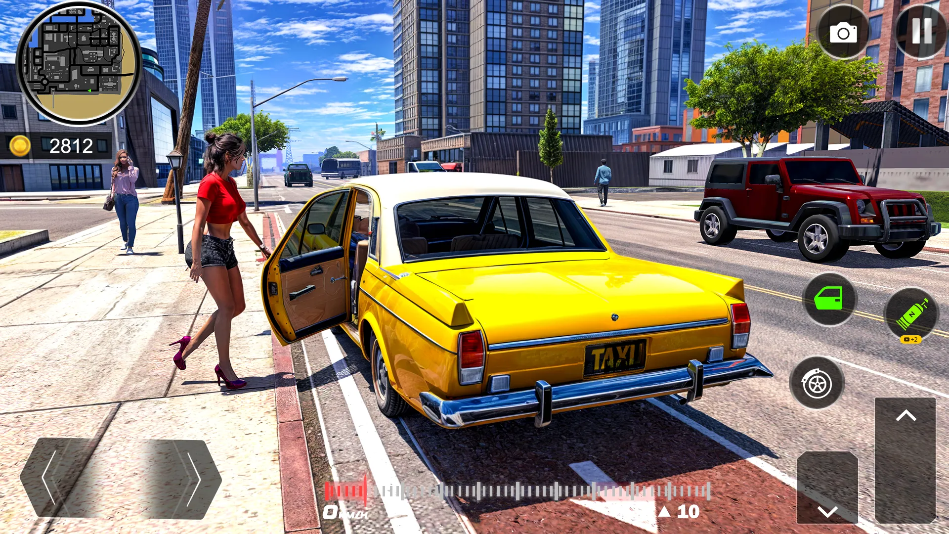 Taxi Simulator Games: Car Game | Indus Appstore | Screenshot