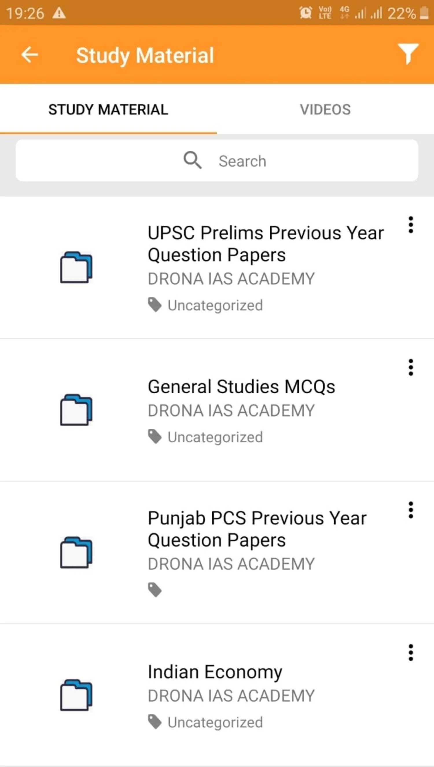 DRONA IAS ACADEMY | Indus Appstore | Screenshot