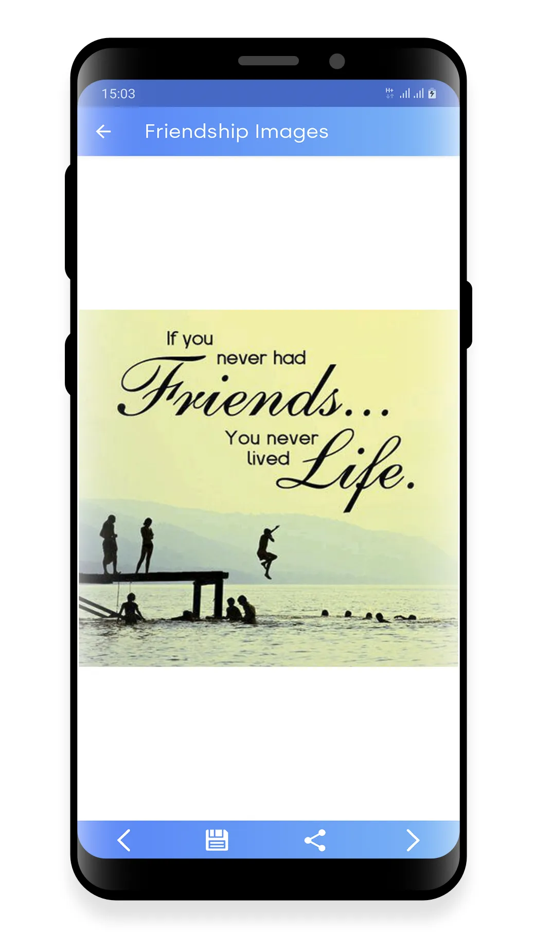 Friendship Quotes | Indus Appstore | Screenshot