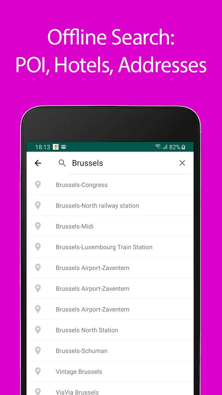 Brussels Offline Map and Trave | Indus Appstore | Screenshot