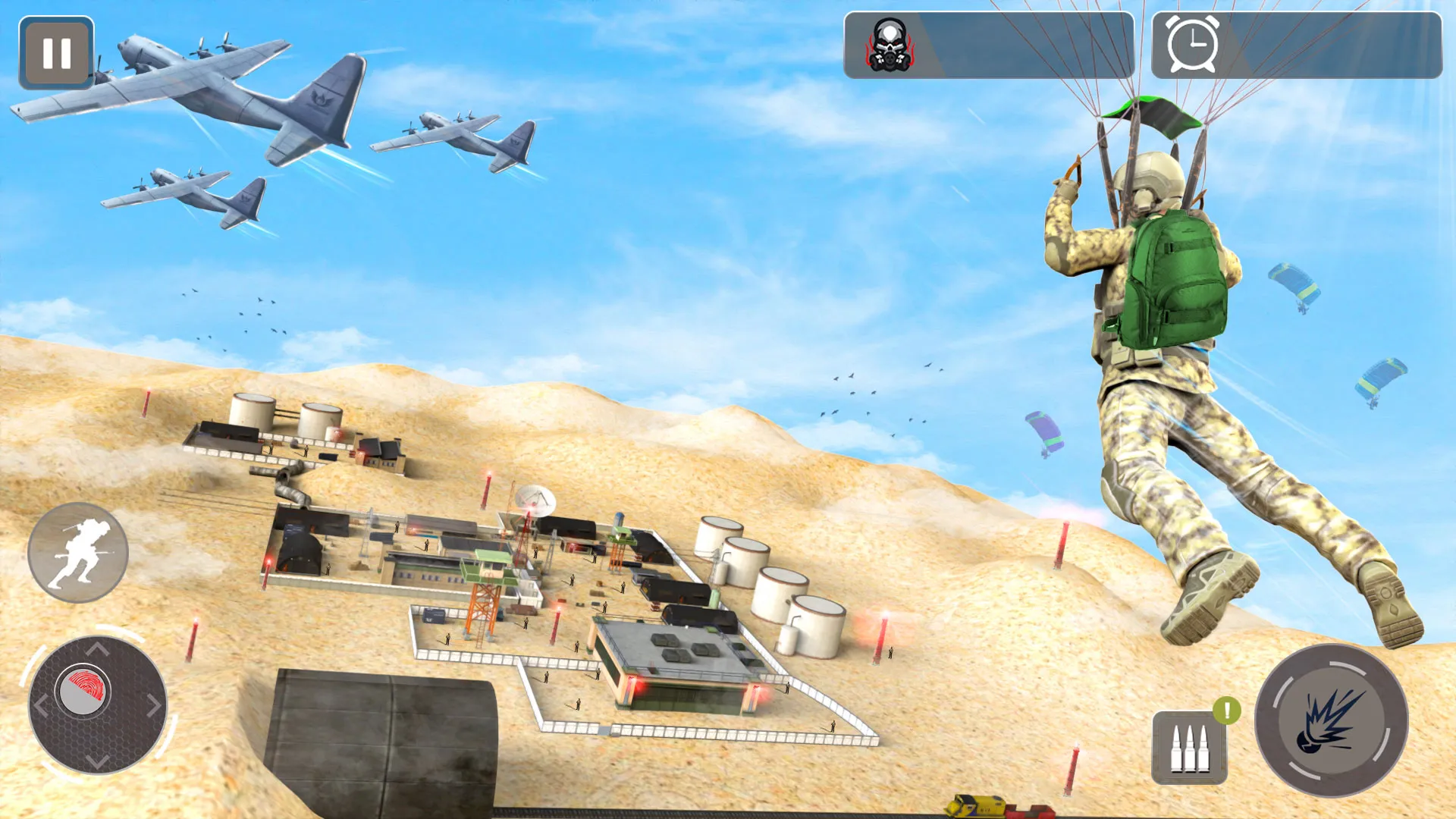 Gun Games Commando - 3d fire | Indus Appstore | Screenshot