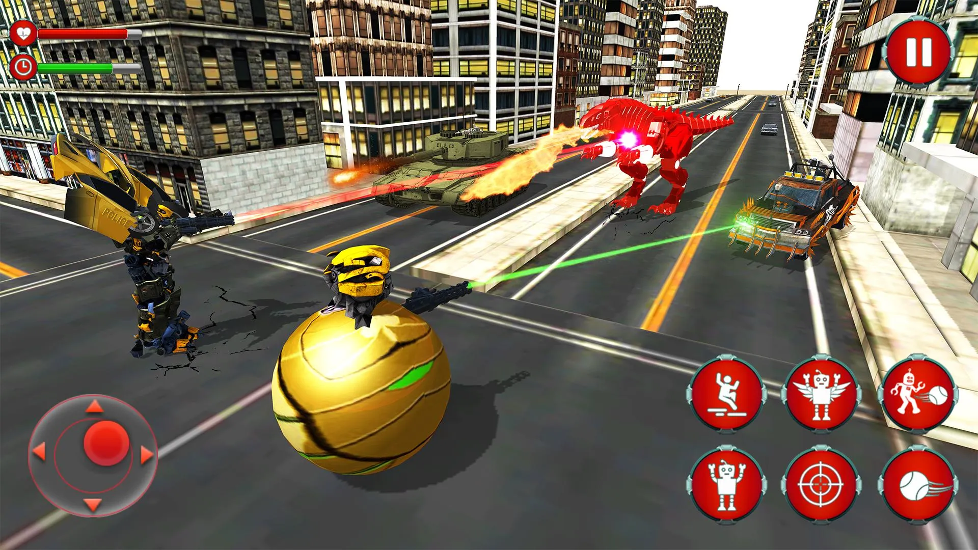 Robot Ball Simulator Ball Game | Indus Appstore | Screenshot