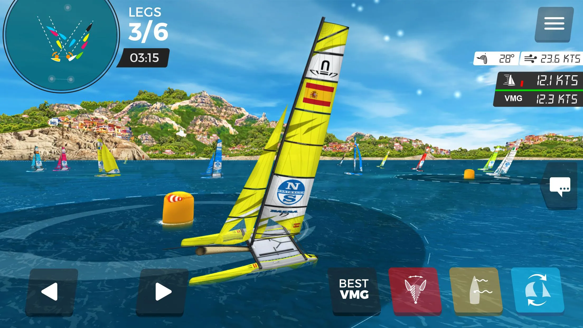 Virtual Regatta Inshore | Indus Appstore | Screenshot