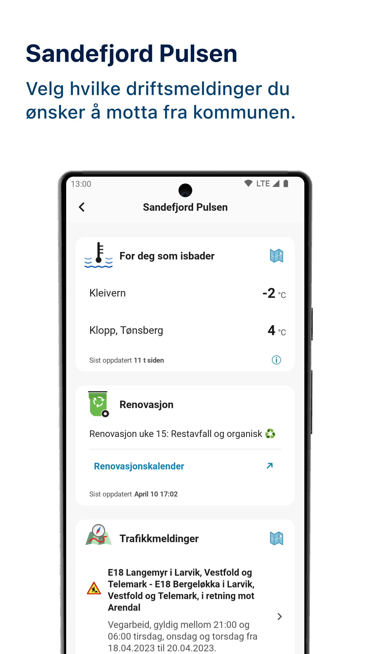 Sandefjord Innbygger | Indus Appstore | Screenshot