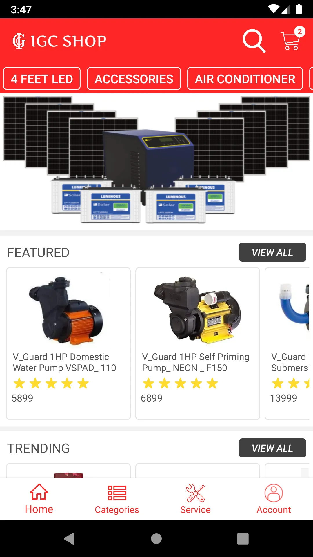 IGC Electrical and Electronics | Indus Appstore | Screenshot