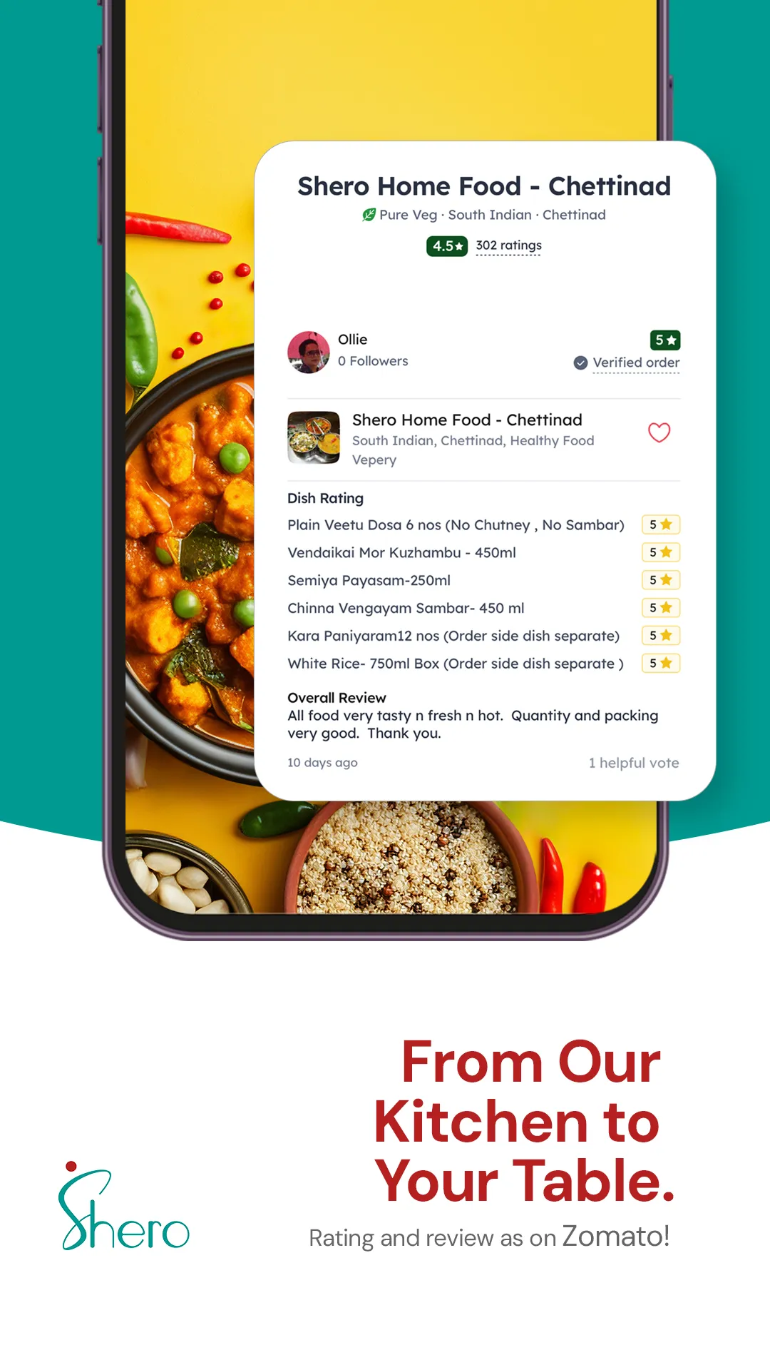 Shero: Order Home-cooked Meals | Indus Appstore | Screenshot