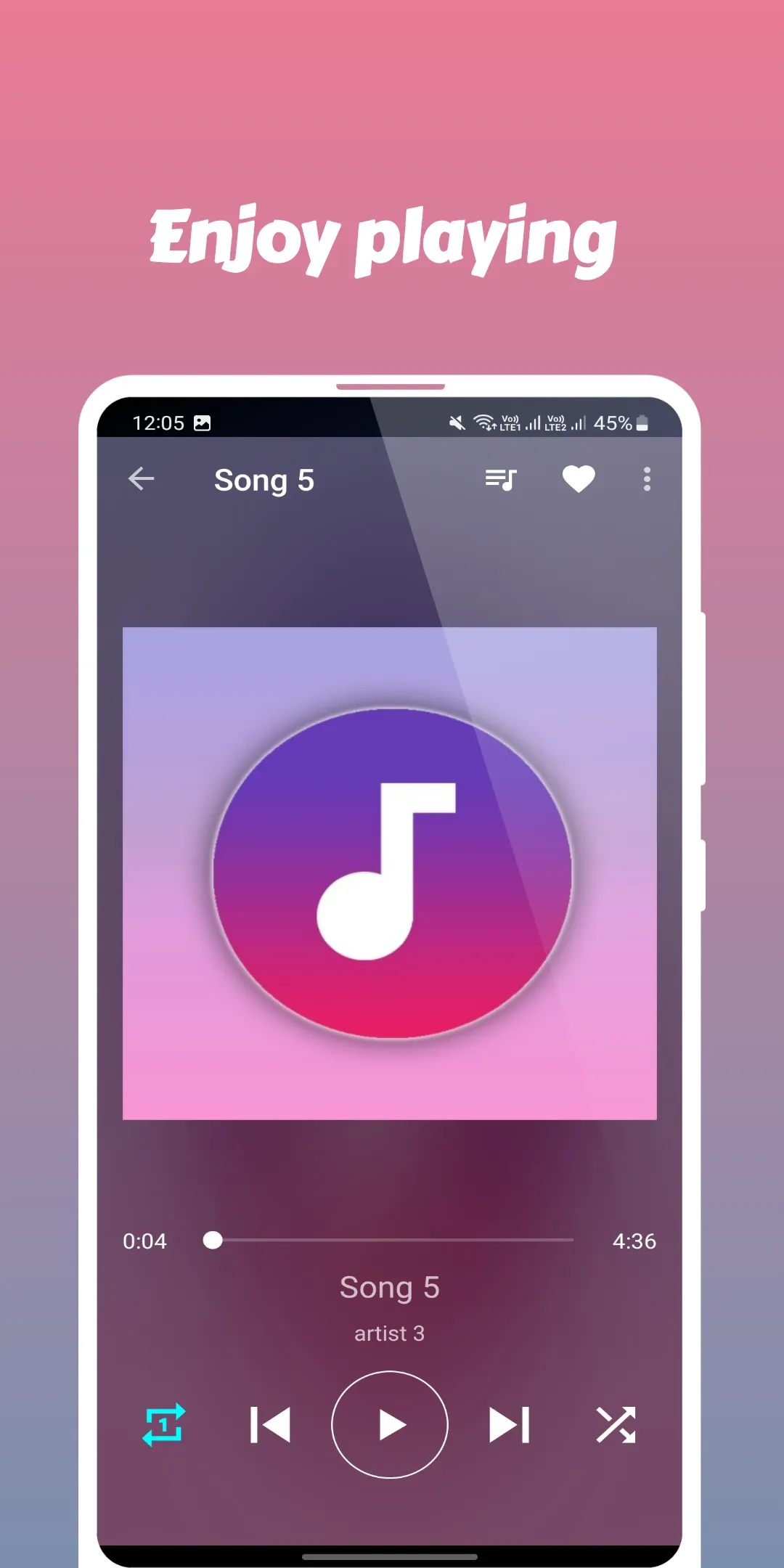 Music Player | Indus Appstore | Screenshot