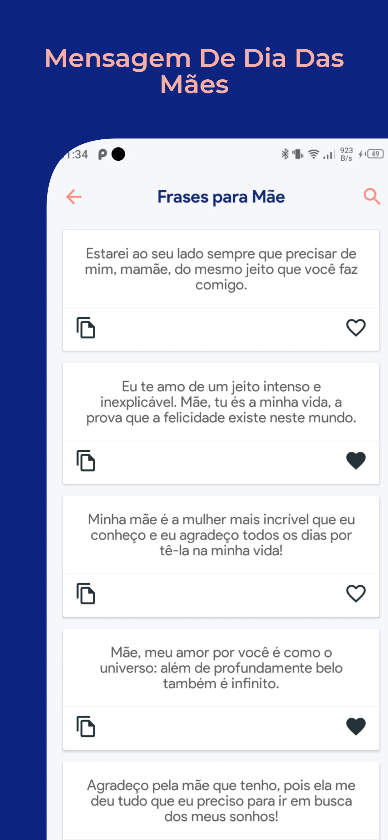 Mensagem De Dia Das Mães | Indus Appstore | Screenshot