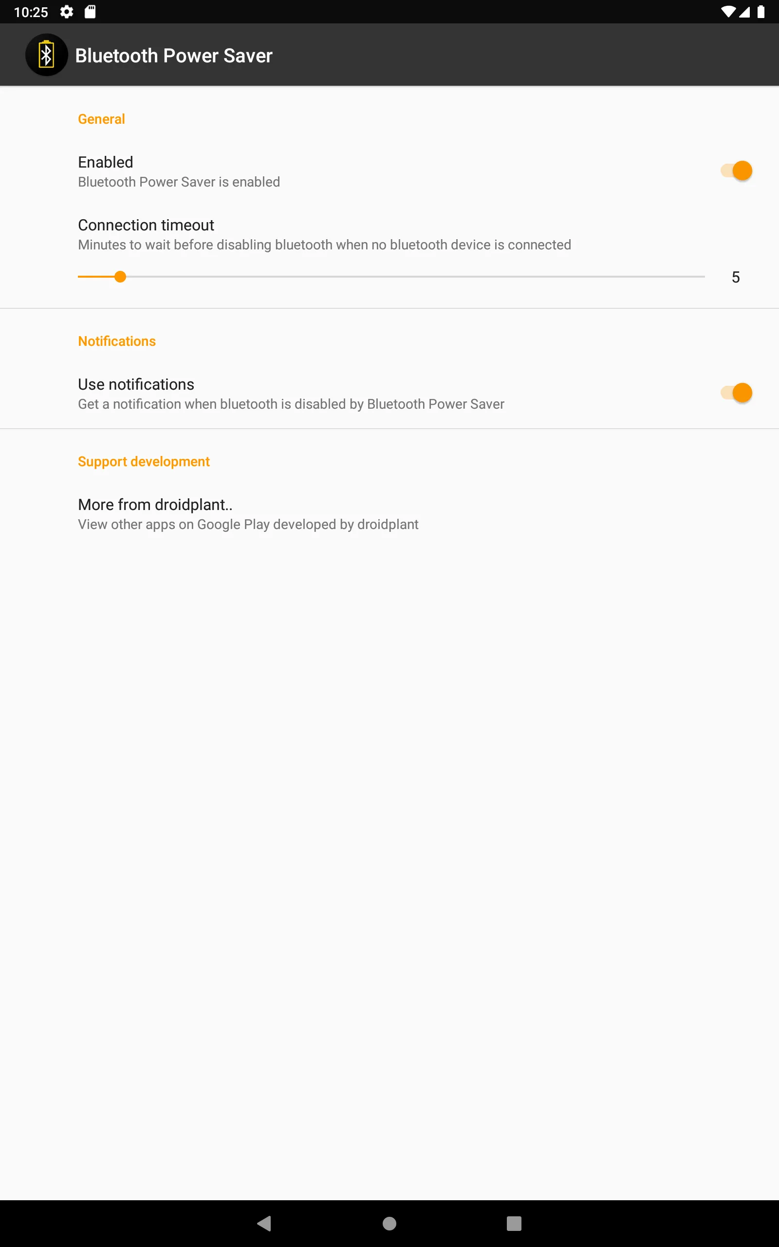 Bluetooth Power Saver | Indus Appstore | Screenshot