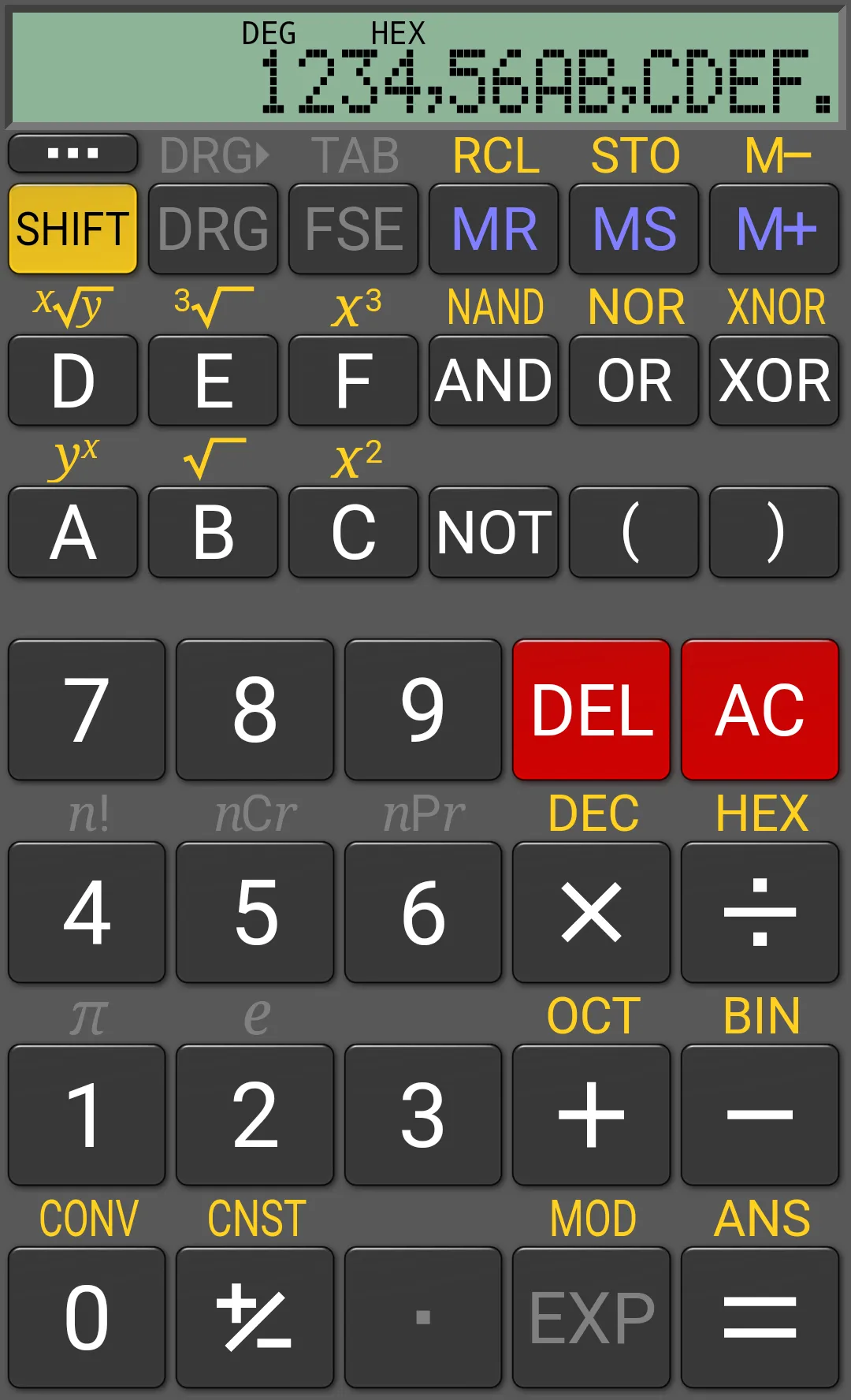 RealCalc Scientific Calculator | Indus Appstore | Screenshot