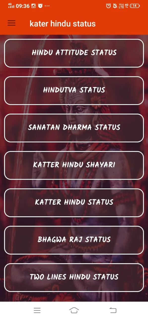 Kattar hindu status | Indus Appstore | Screenshot