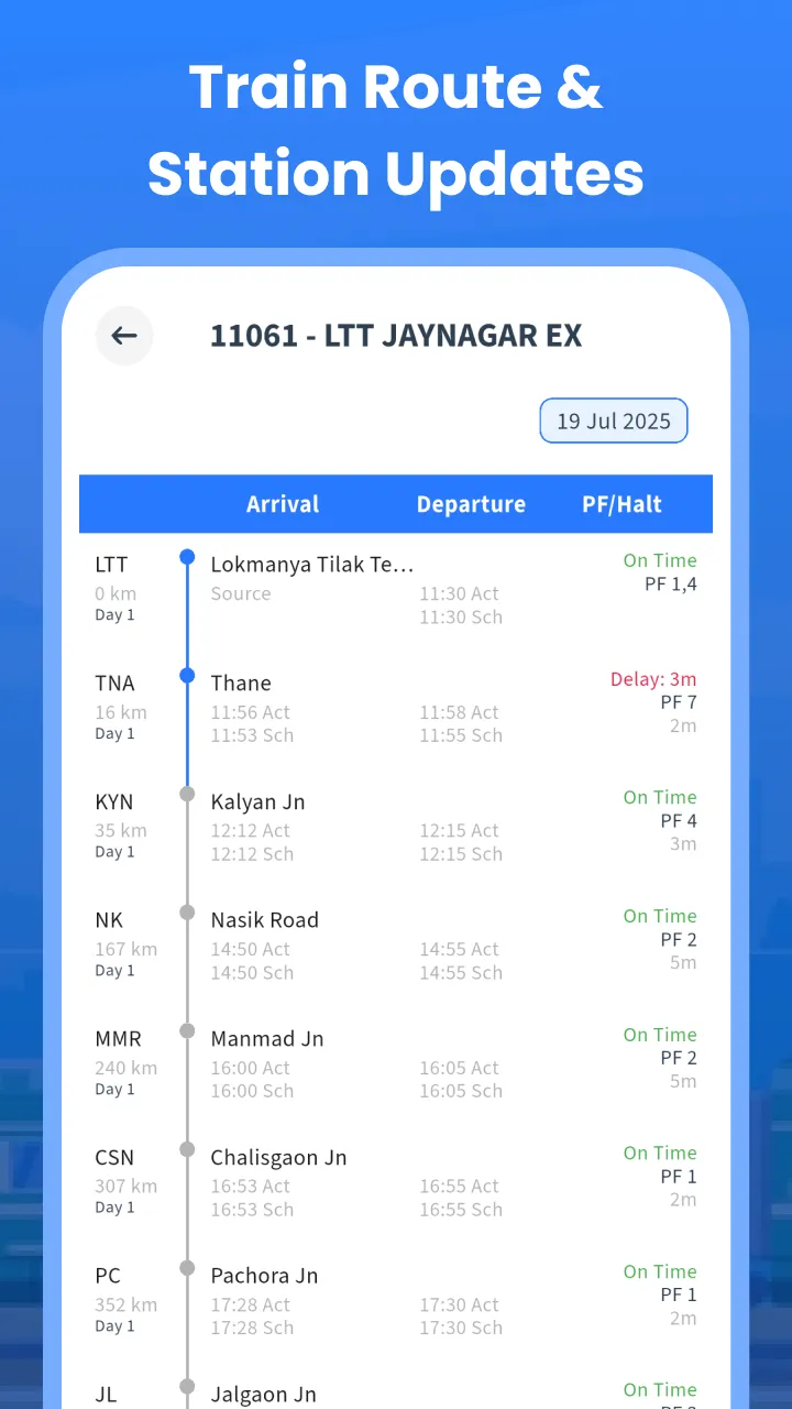 Train Status : Find My Train | Indus Appstore | Screenshot