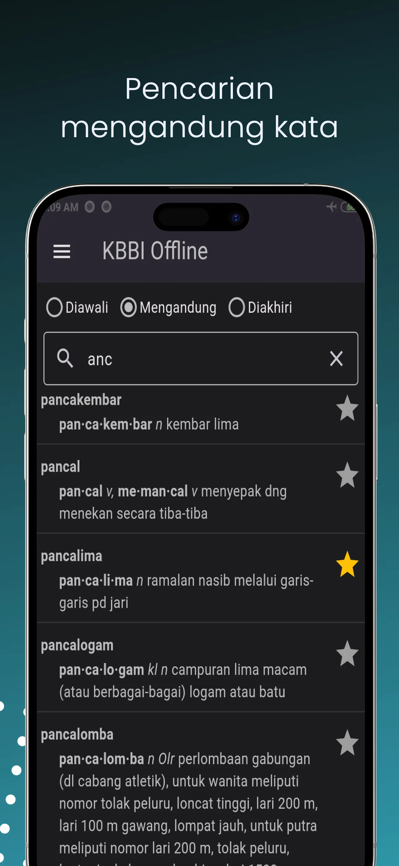 KBBI Offline | Indus Appstore | Screenshot