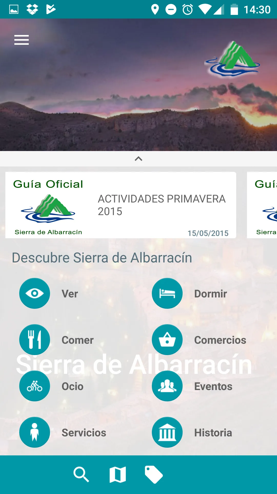 Sierra Albarracín Guía Oficial | Indus Appstore | Screenshot