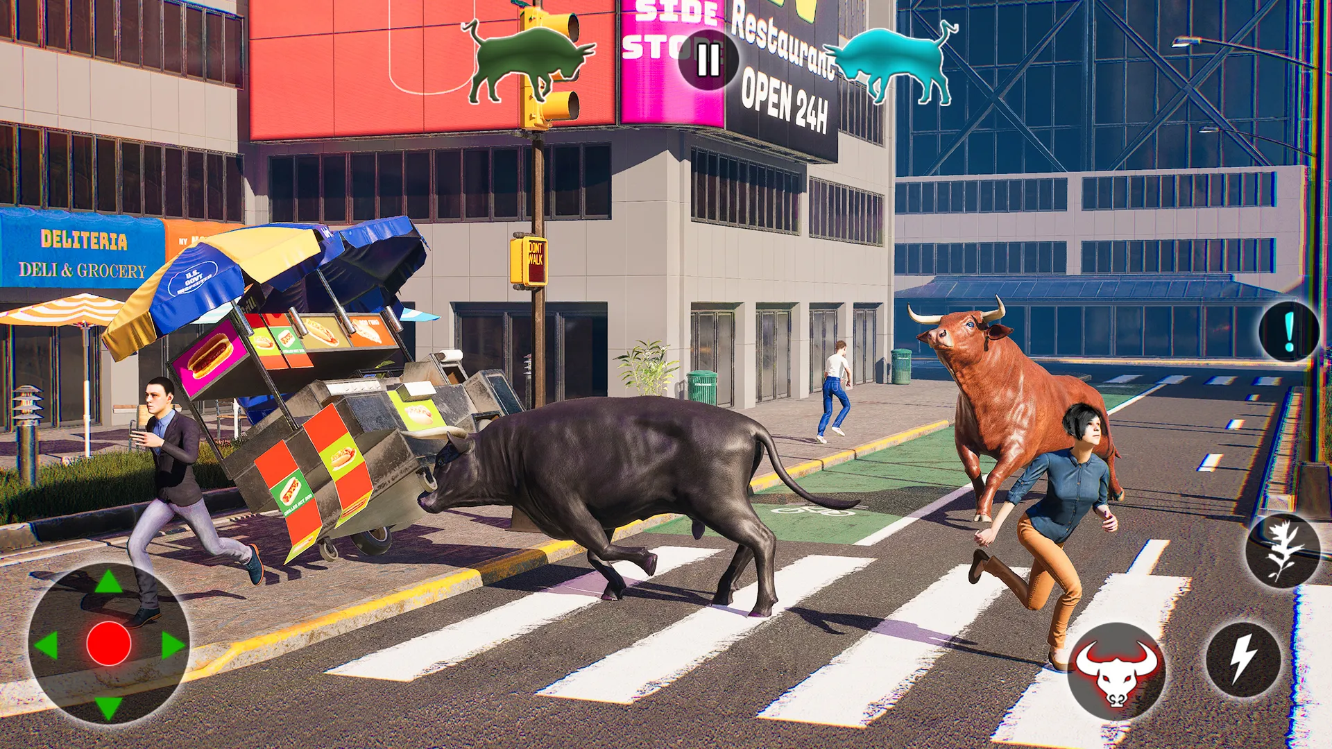 Angry Bull Attack Survival 3D | Indus Appstore | Screenshot