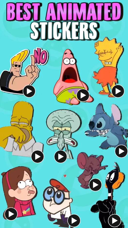 WASticker Cartoon Memes | Indus Appstore | Screenshot