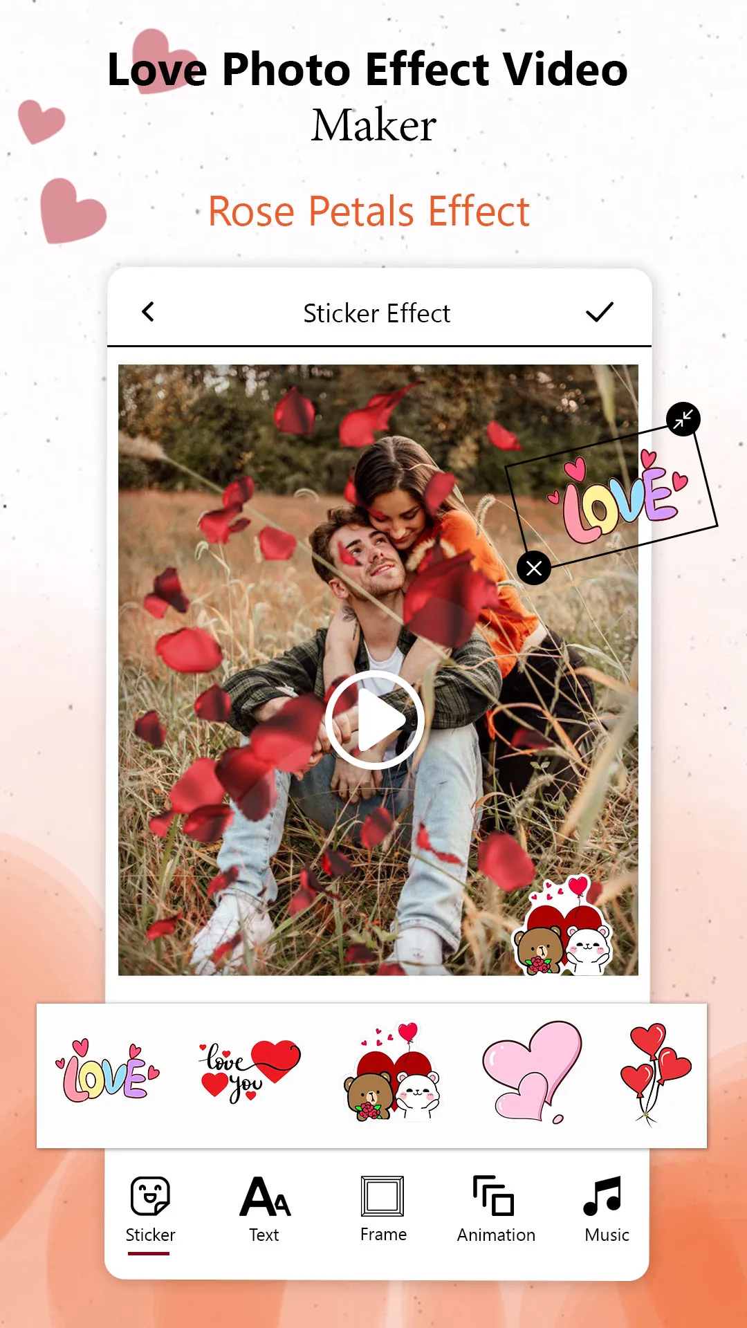 Love Photo Video Maker | Indus Appstore | Screenshot