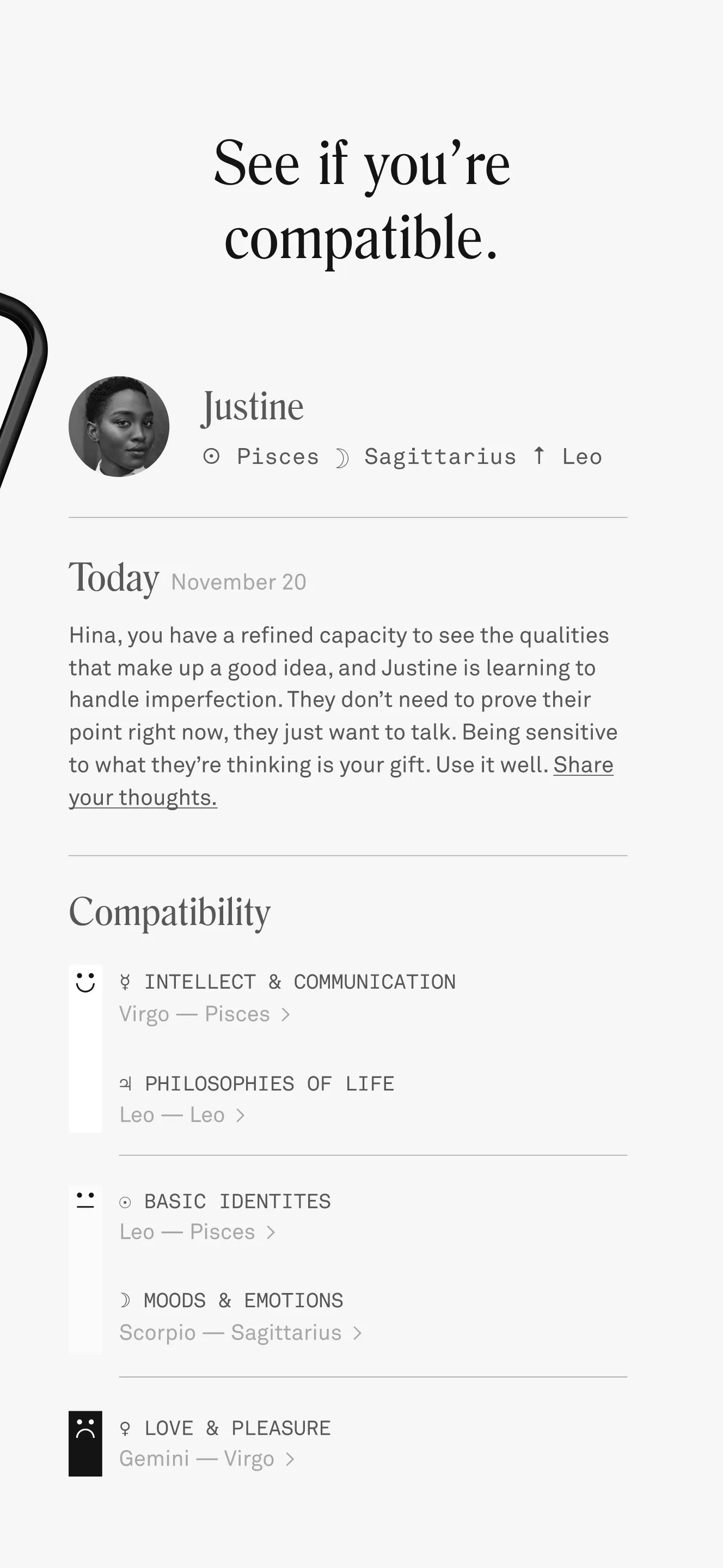 Co–Star Personalized Astrology | Indus Appstore | Screenshot