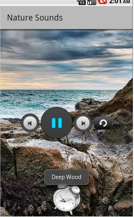 The relaxing sounds of nature | Indus Appstore | Screenshot