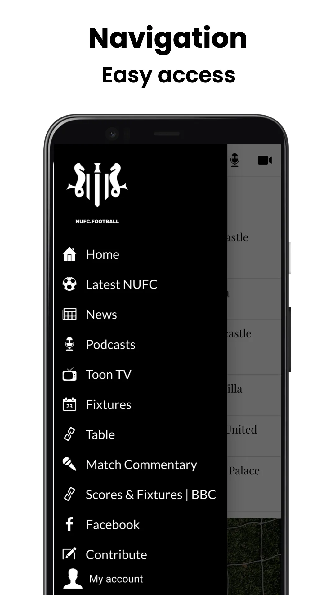 NUFC FANS APP Newcastle United | Indus Appstore | Screenshot