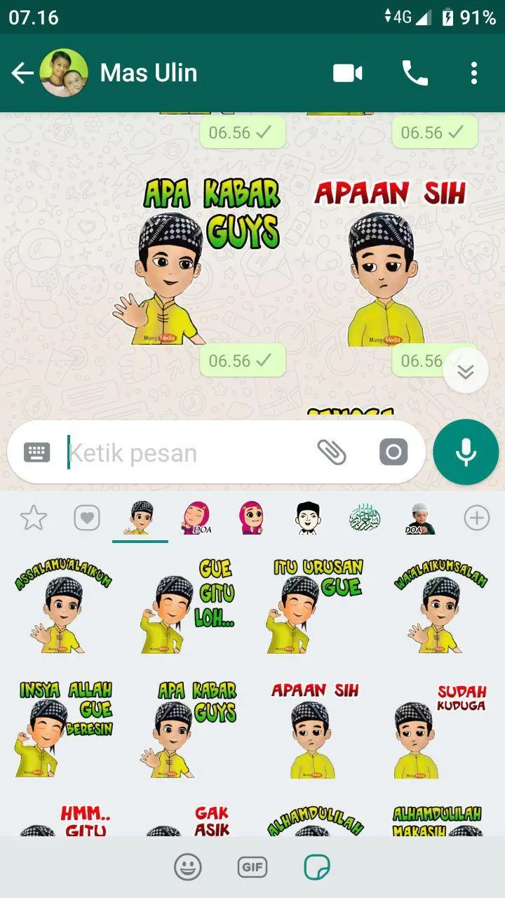 Stiker WA Islami Lengkap | Indus Appstore | Screenshot