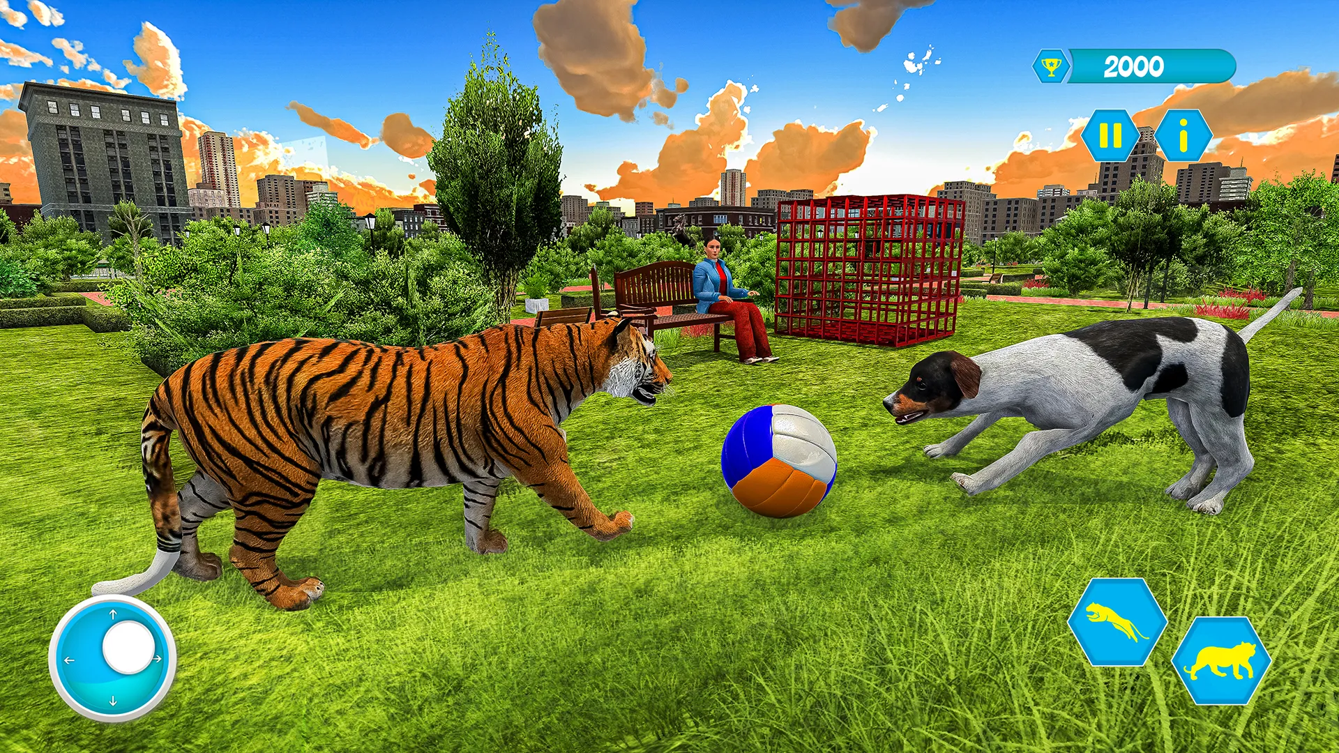 Family Pet Tiger Adventure | Indus Appstore | Screenshot