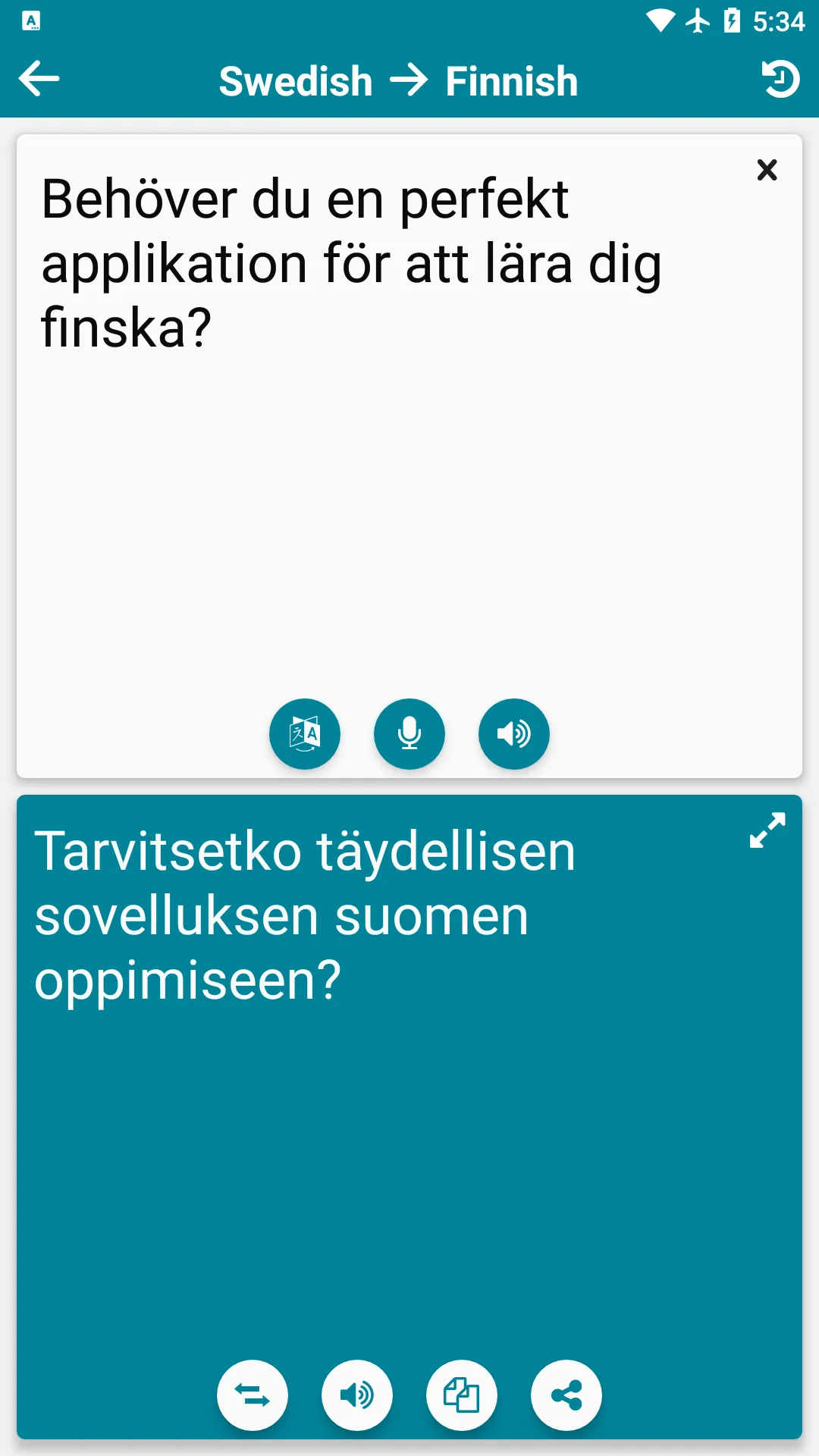 Finnish - Swedish | Indus Appstore | Screenshot