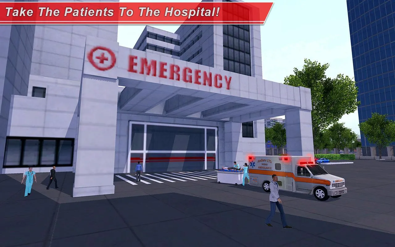 Ambulance Rescue Simulator | Indus Appstore | Screenshot