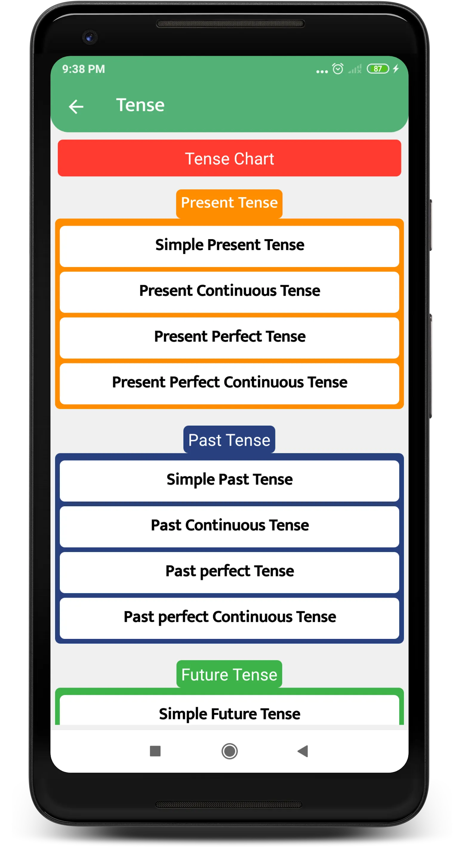 All English Grammar | Indus Appstore | Screenshot