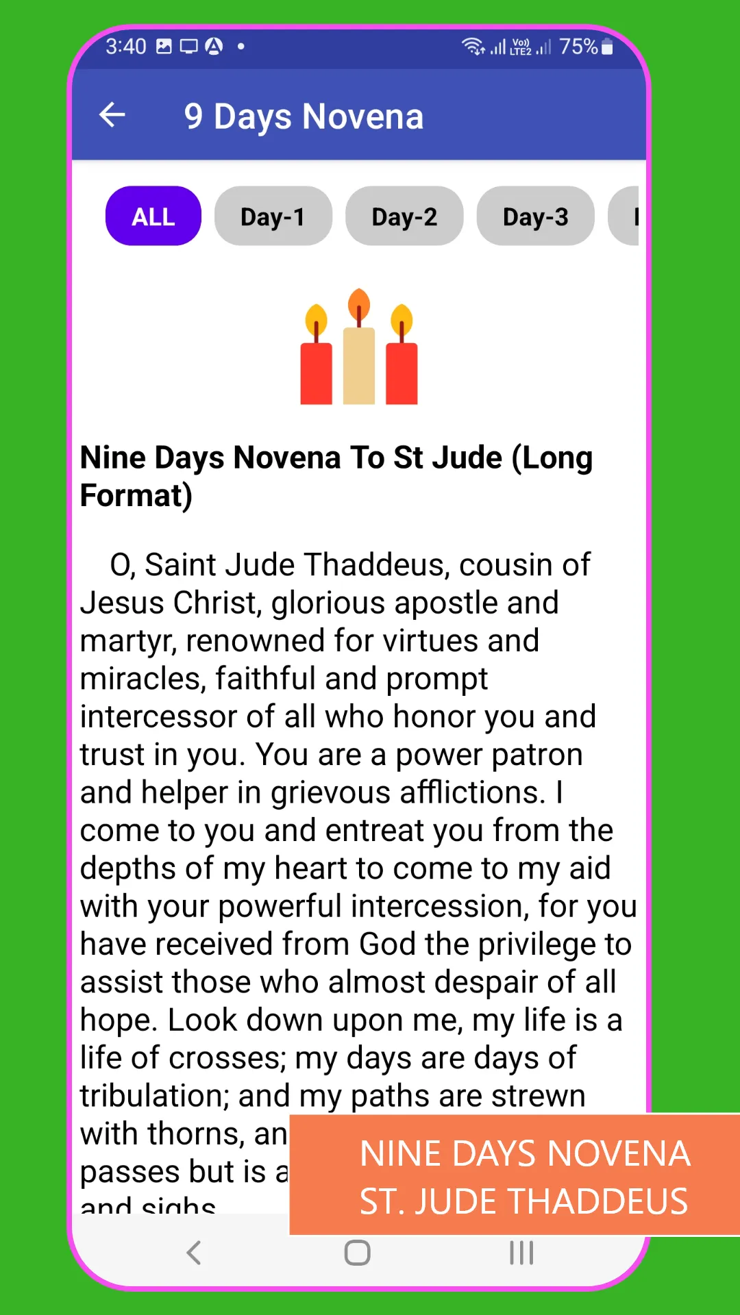 St Jude Novena Prayers | Indus Appstore | Screenshot