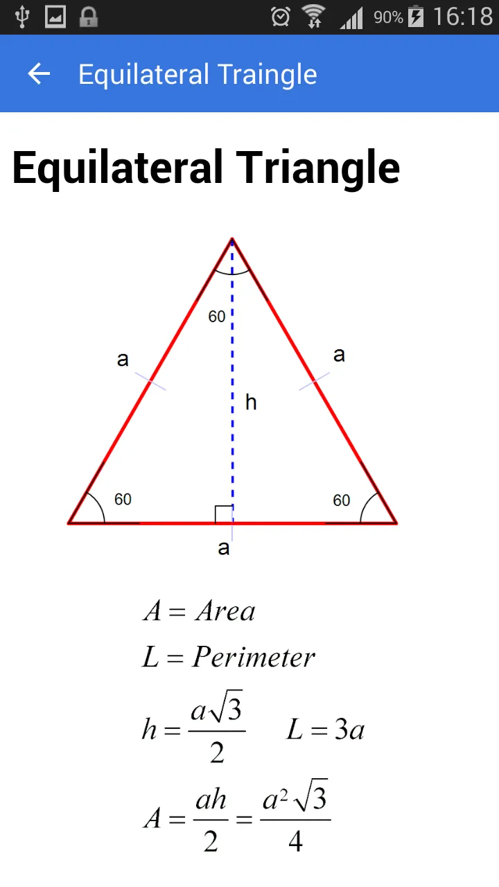 All Math Formulas | Indus Appstore | Screenshot