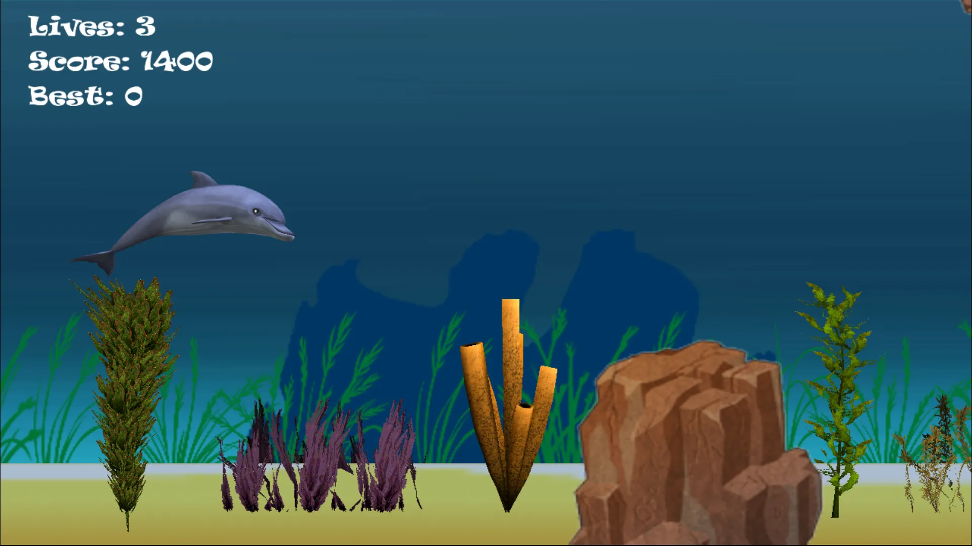 Hungry Dolphin Adventure Game | Indus Appstore | Screenshot