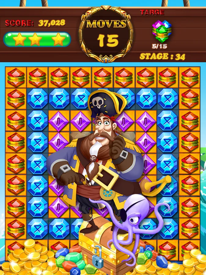 Pirate Treasure Classic | Indus Appstore | Screenshot