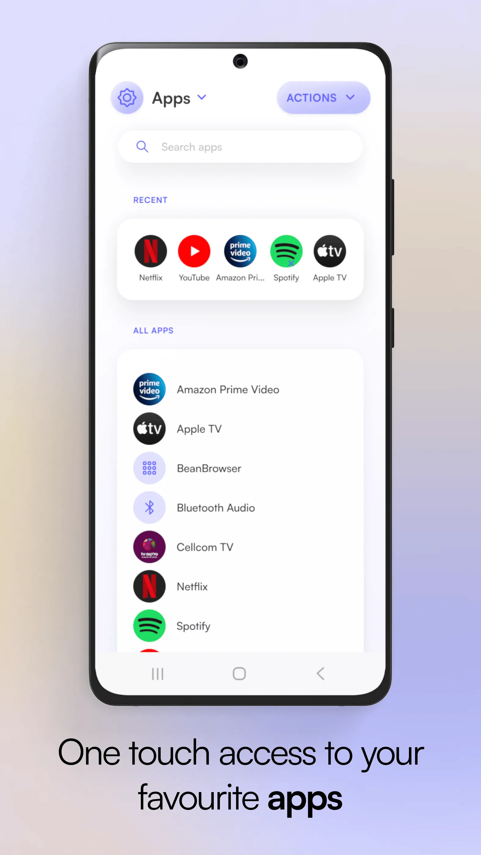 TV Remote Control For Samsung | Indus Appstore | Screenshot