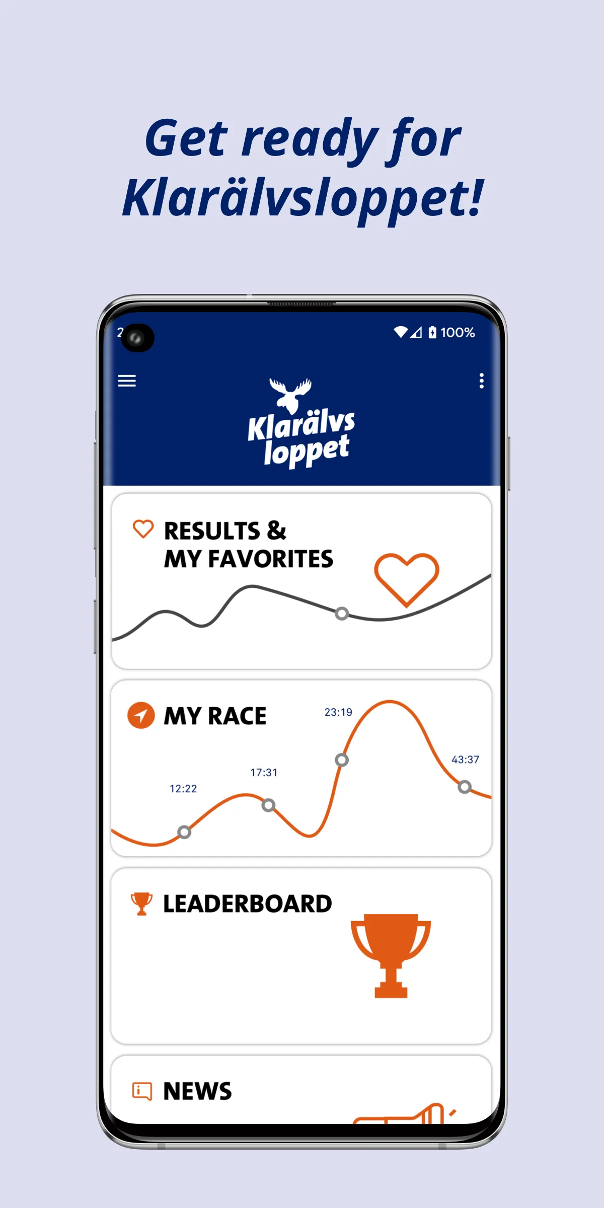 Klarälvsloppet | Indus Appstore | Screenshot