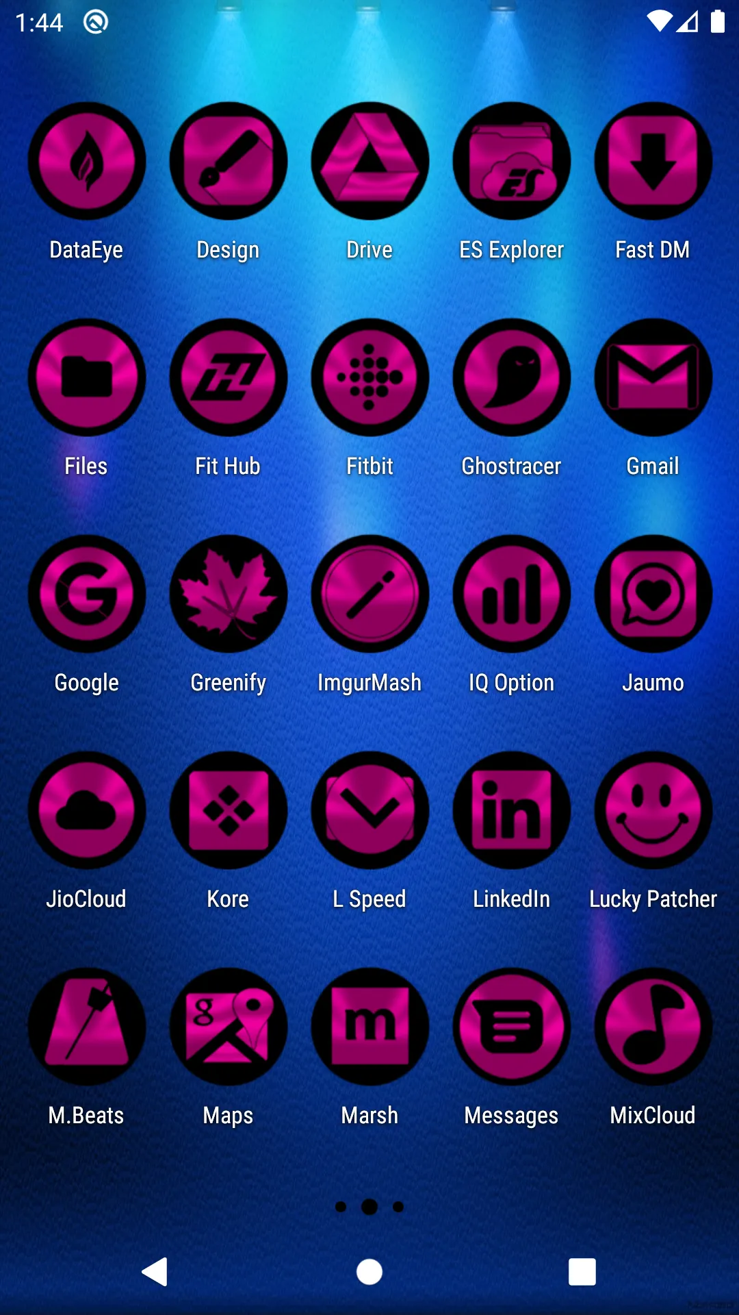 Oreo Pink Icon Pack | Indus Appstore | Screenshot