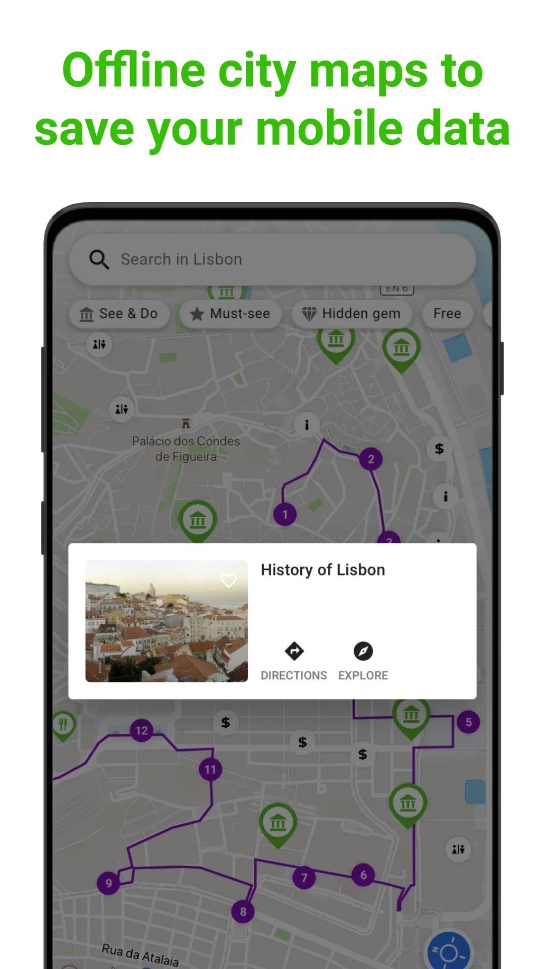 Lisbon Tour Guide:SmartGuide | Indus Appstore | Screenshot