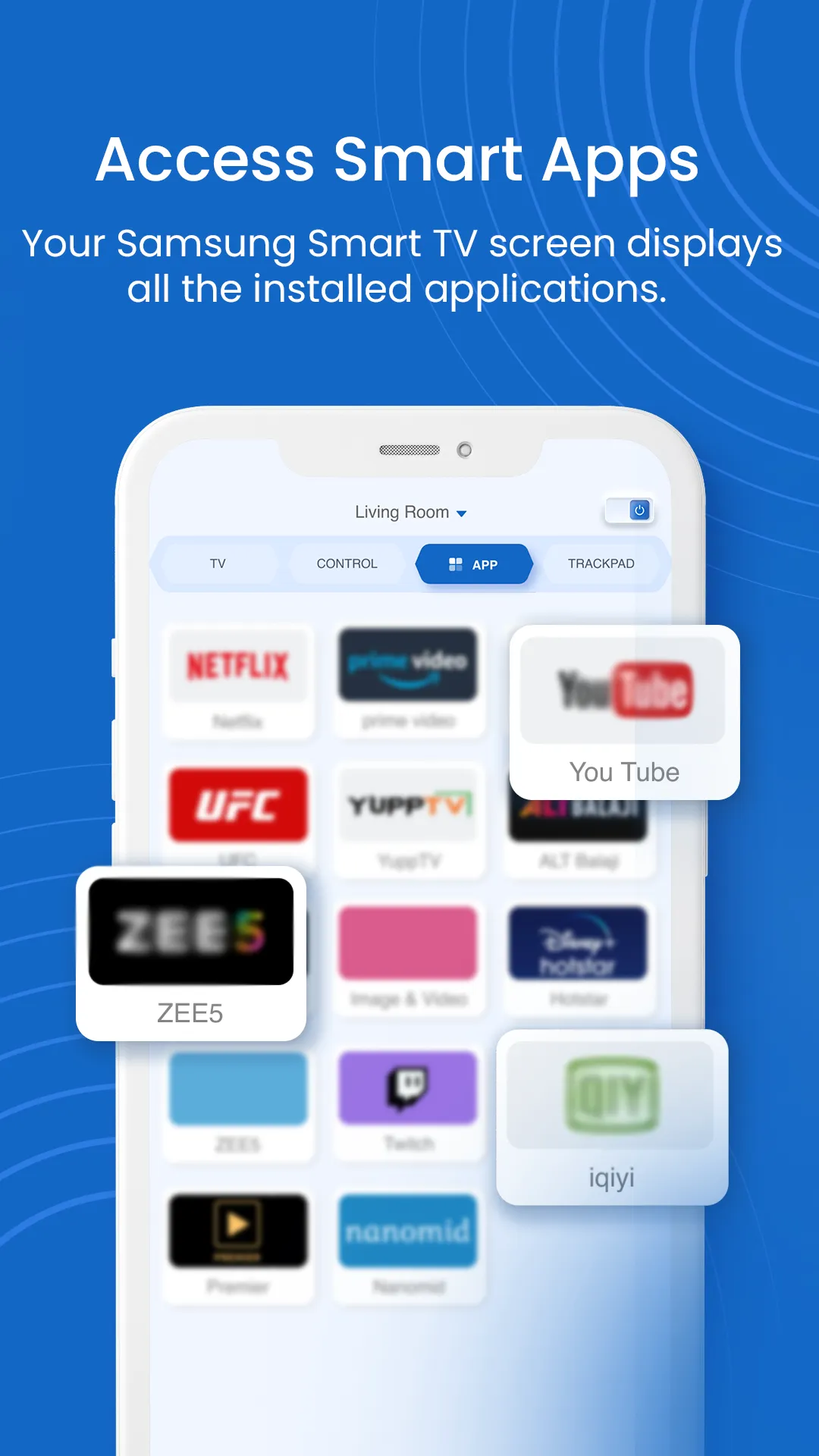 Samsung Smart TV Remote | Indus Appstore | Screenshot