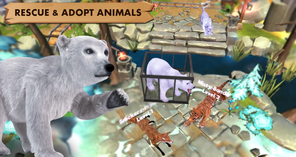 My Wild Pet: Online Animal Sim | Indus Appstore | Screenshot