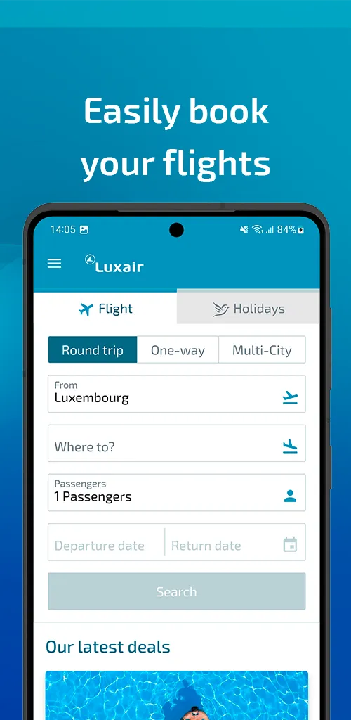 Luxair Luxembourg Airlines | Indus Appstore | Screenshot