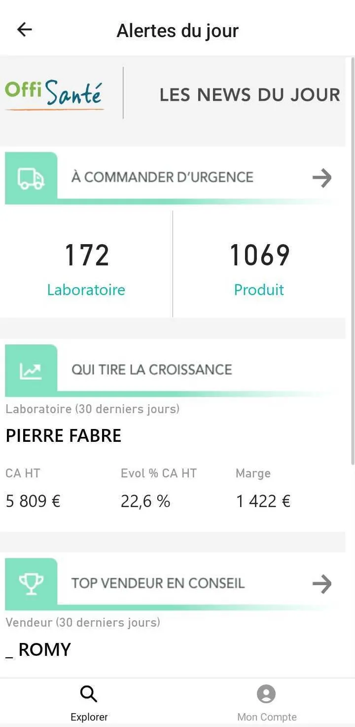 OffiSanté | Indus Appstore | Screenshot