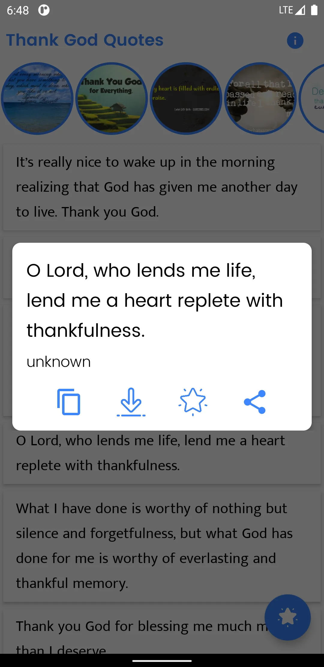 Thank God Quotes and Sayings | Indus Appstore | Screenshot