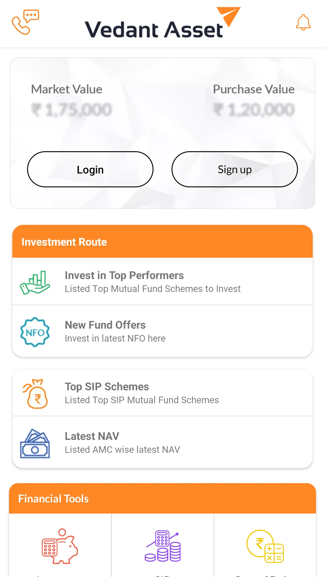 Vedant Asset - Mutual fund | Indus Appstore | Screenshot