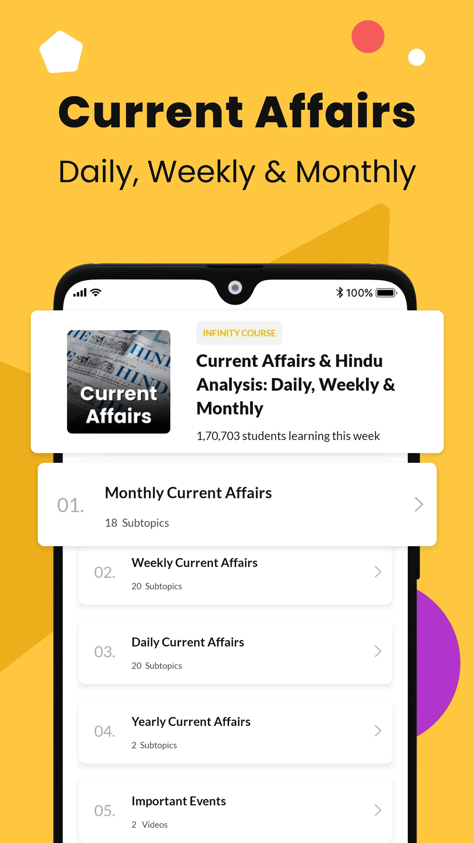 UPSC IAS Syllabus Preparation | Indus Appstore | Screenshot